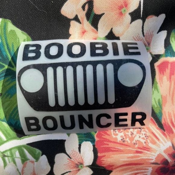 Funny Booby Bouncer Jeep Decal | Vinyl Decal |  Jeep Decal For Women - Picture 2 of 7